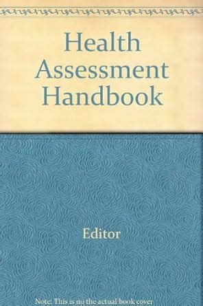 Buy Health Assessment Handbook Book Online at Low Prices in India ...