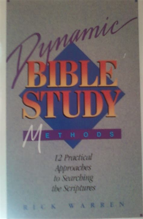 Buy Dynamic Bible Study Methods Book Online at Low Prices in India ...