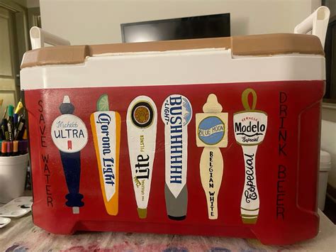 Discover 38 Cooler and frat coolers ideas | cooler, cooler painting ...