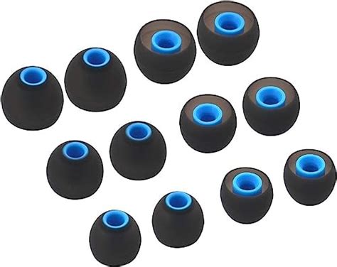 TKM Premium Silicone Rubber Earbuds Tips, Eartips, Earpads, Earplugs ...