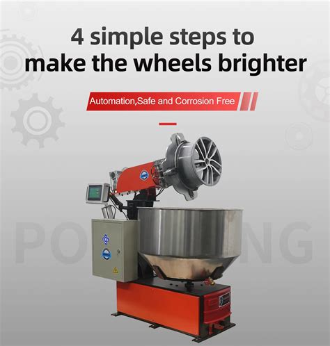 High Efficiency Rotary Wheel Polisher - Vibration Machine