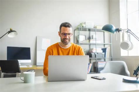 Royalty Free Image of Man Using Computer 的图像结果