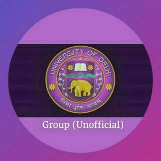 Delhi University Updates (DU) - Telegram Channel - English ( India )