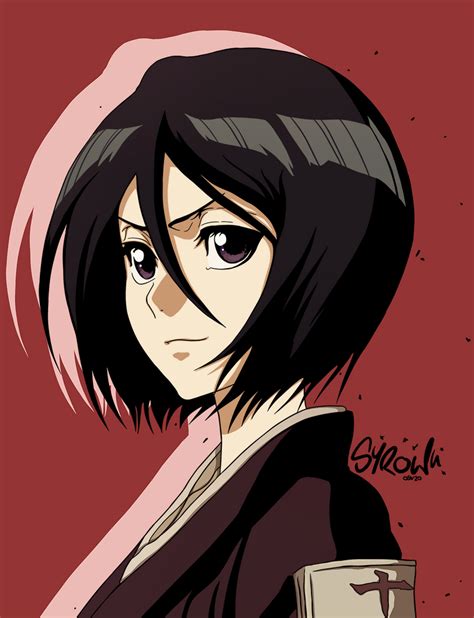 Bleach - Rukia Kuchiki by SyrowArt on DeviantArt