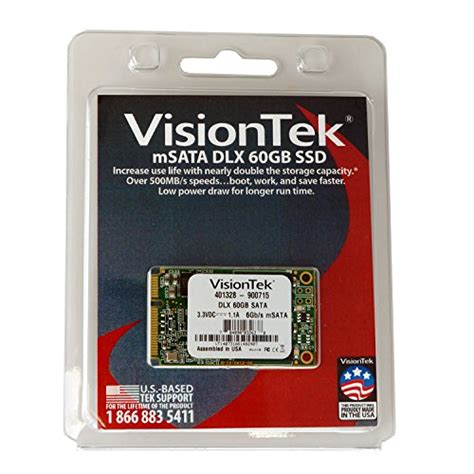 Amazon.in: Buy VisionTek 60GB mSATA DLX Solid State Drive (900715 ...