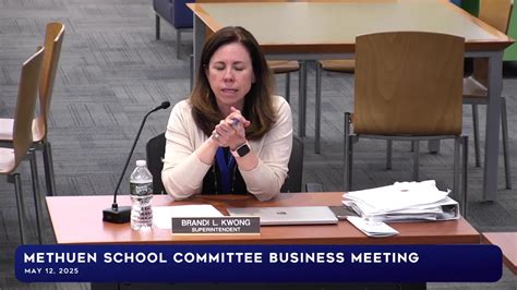 CitizenPortal.ai - Methuen High School hosts Board of Education meeting ...