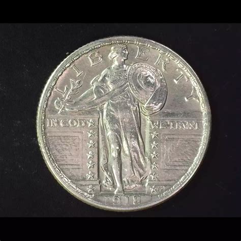 1918 Standing Liberty Quarter AU58 - Miller's Mint