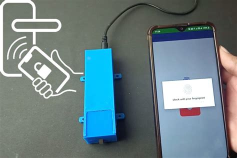 Fingerprint Door Lock Using Arduino Program with Mobile Phone 的图像结果