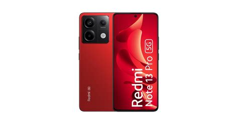 Redmi Note 13 Pro (Scarlet Red, 8GB RAM, 128GB Storage) | 1.5K AMOLED ...