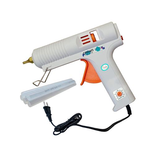 Crown Brand - White Professional Hot Melt Glue Gun - 150 Watt with ...