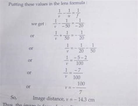 Find the position and nature of image formed when an object is placed ...