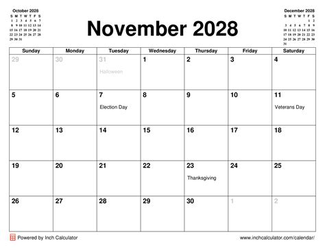November 28 What Day