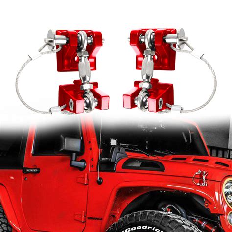 Jk Hood Latch Hood Latch Jeep Wrangler Hood Lock Kit | Desertcart INDIA