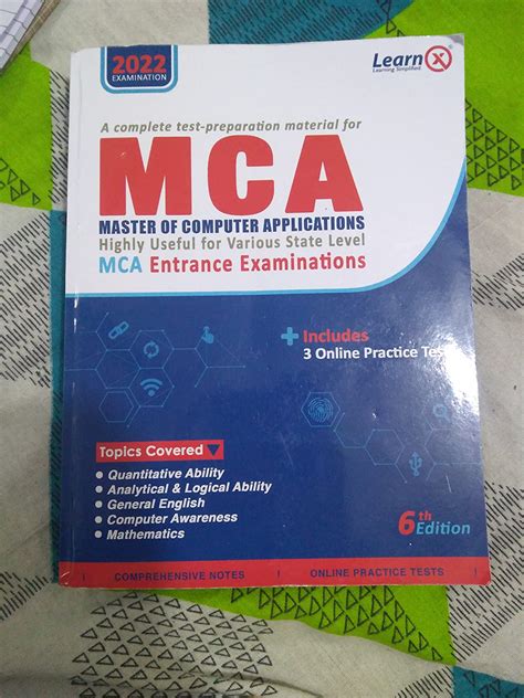 Buy MCA Entrance Exam Guide Book Online at Low Prices in India | MCA ...