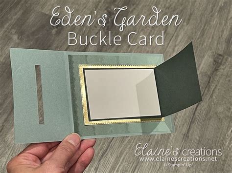 Image result for Buckle Card Tutorial