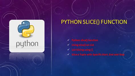 Slice Syntax Python 的图像结果