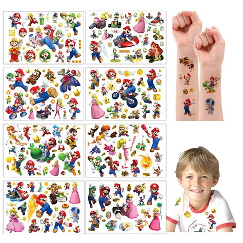 Buy Lanseede Temporary Tattoos Stickers for Kids cute cartoon Tattoos ...