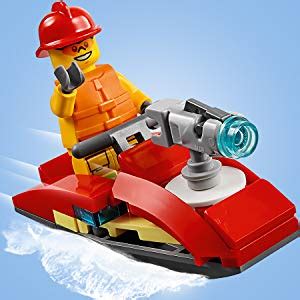 Buy LEGO City Fire Station Building Blocks for Kids (509 Pcs)60215 ...