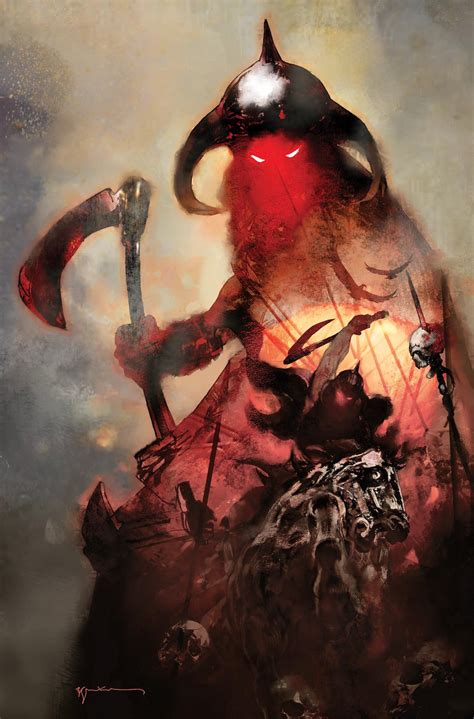 Death Dealer – Bill Sienkiewicz Art