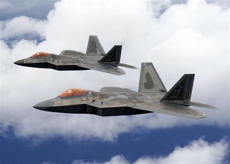 F-22 Raptor Jets in Flight – 4K Ultra HD Military Warplane Wallpaper