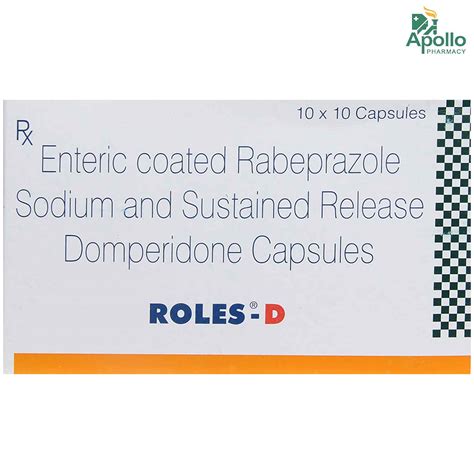 Roles-D Capsule 10's Price, Uses, Side Effects, Composition - Apollo ...
