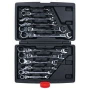 Buy Flexible Head Ratcheting Wrench, Tool Steel 180? Rotation Nickel ...