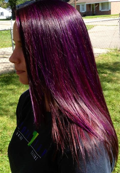 What Color Does Red And Purple Make On Hair
