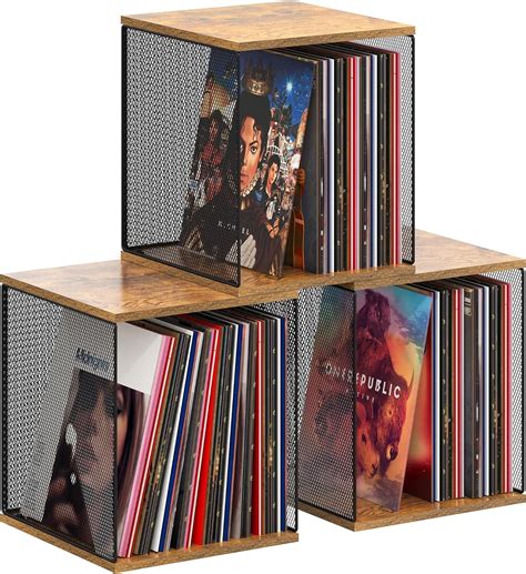 Image result for Stackable Vinyl Record Storage