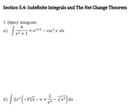 Image result for Net Integral Function as Net Change