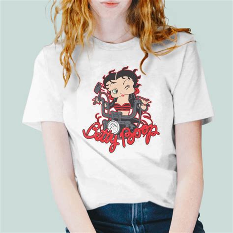 Betty Boop Women Crop Tops Betty Boop Shirt sold by Optimal Cudgel ...