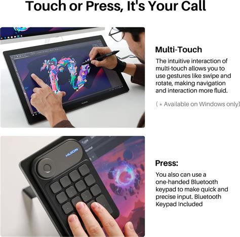 HUION KAMVAS Pro 19: 4K UHD Drawing Tablet, Touch India | Ubuy