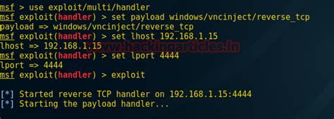 Capture VNC Session of Remote PC using Msfvenom - Hacking Articles