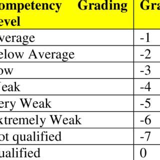 Competency Scale Examples 的图像结果