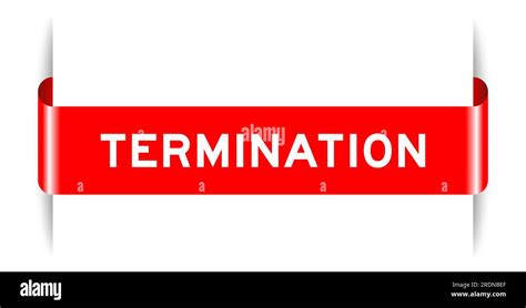 Image result for Terminated Red Text