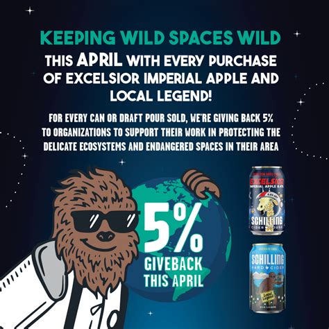 Schilling Hard Cider Enters the Month of April with its KEEP IT WILD ...