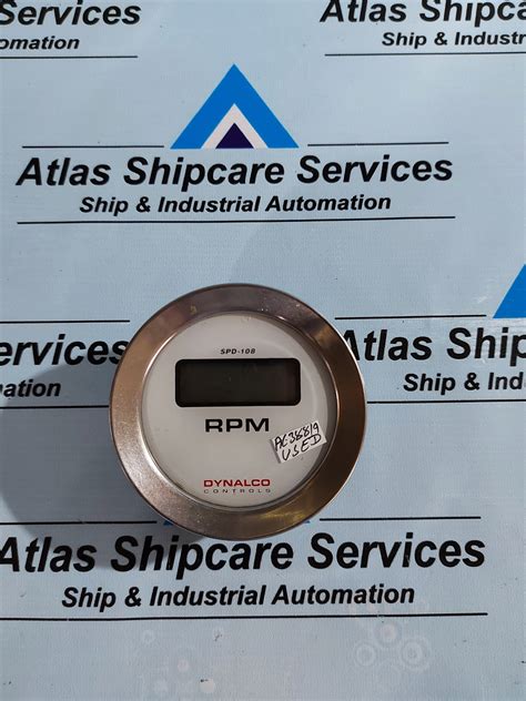 DYNALCO CONTROLS SPD-108 DIGITAL TACHOMETER – Atlas Shipcare Services