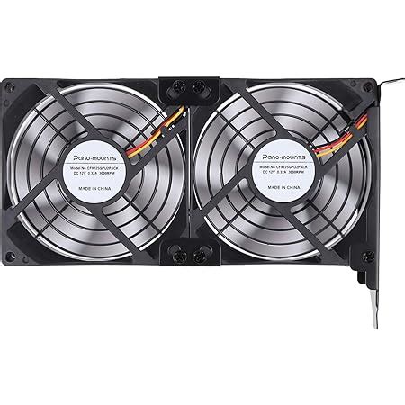 GPU Cooler PCI Slot Fan Dual 92mm Graphic Card Fans for Video Card VGA ...