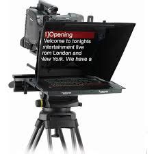 Image result for Teleprompter Autoscript Screen