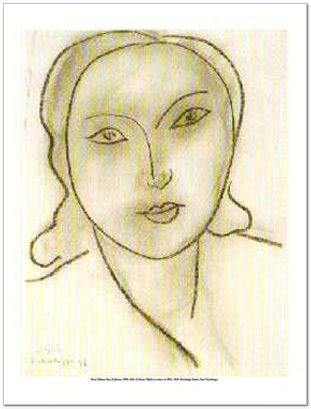 SMART ART - 'Tete de Femme, 1948 ' by Henri Matisse - Fine Art Print ...