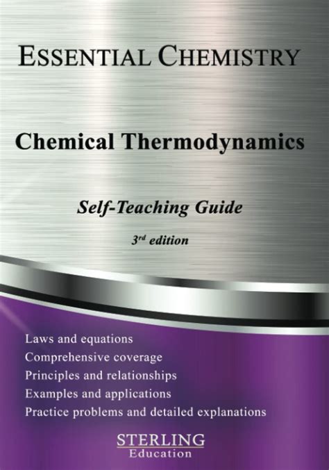 Buy Thermodynamics: Essential Chemistry Self-Teaching Guide (Essential ...