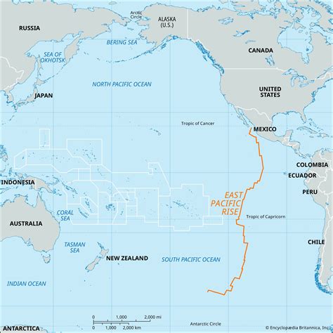 Divergent Plate Boundaries Map