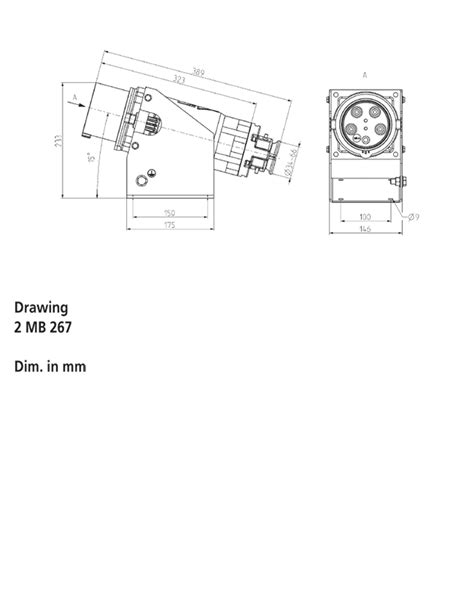 Wall mounted inlet 75077