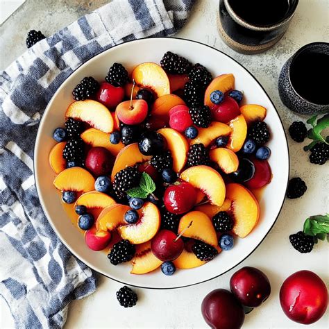 Ultimate Summer Peach Salad with Delicious Honey Lemon Dressing