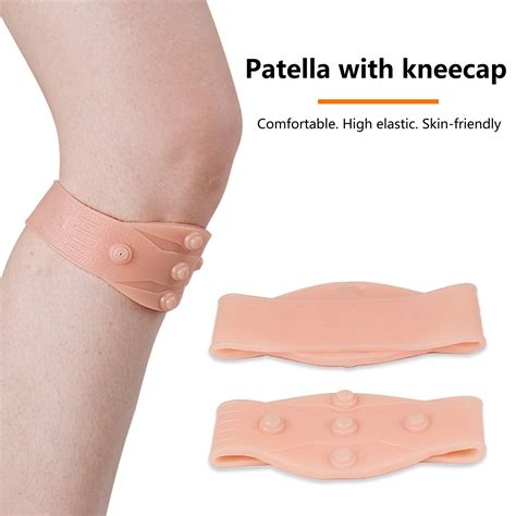 1Pc Patella Knee Strap, Elastic Knee Brace Patellar Tendon Stabilizer Support Band for Knee Pain ...