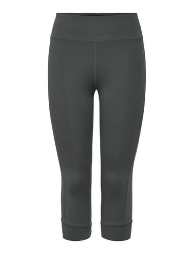 PLAY CURVY Black High Rise Colourblocked Training Tights