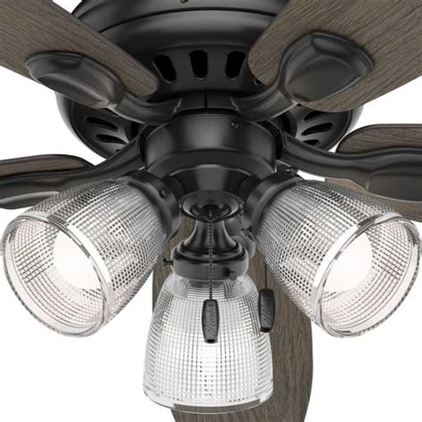 Highbury II 52 in. LED Indoor Matte Black Ceiling India | Ubuy