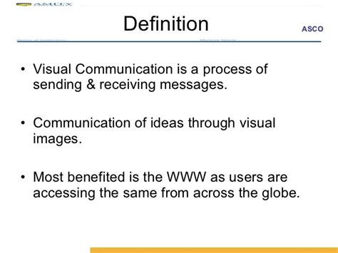 Define Visual Communication 的图像结果