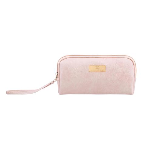ESBEDA L-Pink Colour Solid Pu Synthetic Material Pouch for Women's ...