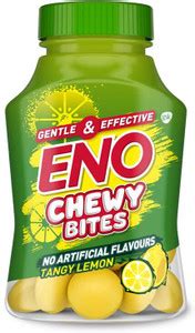 ENO CHEWY BITES Tasty Chewable Antacid Lemon Flavour Tablet Price in ...