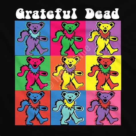 Grateful Dead Hollywood Bears T-Shirt Tee by Liquid Blue